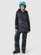 Damskie spodnie snowboardowe 4F 4FWAW24TFTRF701 - multikolor