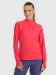  4F Damska bluza do biegania 4F 4FWAW25TFSWF578  czerwona Czerwony