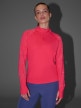 mini: Damska bluza do biegania 4F 4FWAW25TFSWF578 - czerwona (7)