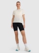 mini: Damska koszulka do biegania 4F 4FWAW25TFTSF1502 - biała (8)