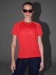 mini: Damska koszulka do biegania 4F 4FWAW25TFTSF1502 - czerwona (5)