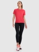 mini: Damska koszulka do biegania 4F 4FWAW25TFTSF1502 - czerwona (2)