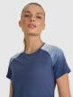 mini: Damska koszulka do biegania 4F 4FWAW25TFTSF1510 - granatowa (4)