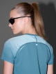mini: Damska koszulka do biegania 4F 4FWAW25TFTSF1510 - turkusowa (6)
