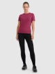 mini: Damska koszulka trekkingowa 4F 4FWAW25TFTSF1527 - różowa (6)