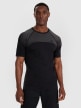 mini: Męska koszulka treningowa 4F 4FWAW25TFTSM1845 - czarna (10)