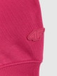 mini: Damska bluza nierozpinana z kapturem 4F 4FWAW25TSWSF1887 - różowa (8)