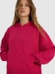 mini: Damska bluza nierozpinana z kapturem 4F 4FWAW25TSWSF1887 - różowa (4)