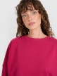 mini: Damska bluza nierozpinana bez kaptura 4F 4FWAW25TSWSF1888 - różowa (4)