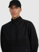 mini: Męska bluza nierozpinana bez kaptura 4F 4FWAW25TSWSM1947 - czarna (4)