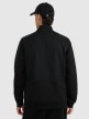 mini: Męska bluza nierozpinana bez kaptura 4F 4FWAW25TSWSM1947 - czarna (6)