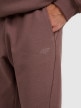mini: Męskie spodnie dresowe 4F 4FWAW25TTROM1251 - brązowe (4)
