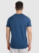 mini: Męski t-shirt z nadrukiem 4F 4FWAW25TTSHM2359 - granatowy (4)