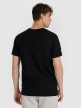 mini: Męski t-shirt z nadrukiem 4F 4FWAW25TTSHM3121 - czarny (6)