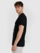 mini: Męski t-shirt z nadrukiem 4F 4FWAW25TTSHM3121 - czarny (3)