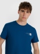 mini: Męski t-shirt z nadrukiem 4F 4FWAW25TTSHM3131 - granatowy (4)