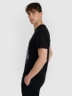mini: Męski t-shirt z nadrukiem 4F 4FWAW25TTSHM3135 - czarny (3)