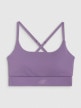 mini: Damski biustonosz treningowy 4F 4FWAW25USBAF173 - fioletowy (6)
