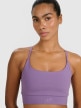 mini: Damski biustonosz treningowy 4F 4FWAW25USBAF173 - fioletowy (3)