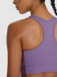 mini: Damski biustonosz treningowy 4F 4FWAW25USBAF176 - fioletowy (4)