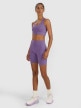 mini: Damski biustonosz treningowy 4F 4FWAW25USBAF176 - fioletowy (2)