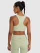 mini: Damski biustonosz treningowy 4F 4FWAW25USBAF225 - zielony (4)