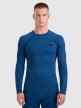  4F Męska bielizna termoaktywna (góra) 4F 4FWAW25USEAM233  granatowa Granatowy