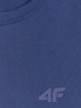 mini: Męski top regular 4F 4FWMM00TSLEM126 - niebieski (2)