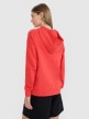 mini: Damska bluza dresowa rozpinana z kapturem 4F 4FWMM00TSWSF1763 - czerwona (5)