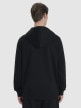 mini: Męska bluza dresowa nierozpinana z kapturem 4F 4FWMM00TSWSM1766 - czarna (3)