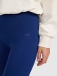 mini: Damskie legginsy dzianinowe 4F 4FWMM00TTIGF195 - granatowe (4)