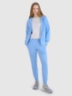  4F Damskie spodnie dresowe joggery 4F 4FWMM00TTROF1386  niebieskie Niebieski