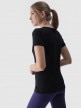 mini: Damski t-shirt z nadrukiem 4F 4FWMM00TTSHF1846 - czarny (4)