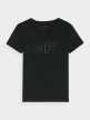 mini: Damski t-shirt z nadrukiem 4F 4FWMM00TTSHF1846 - czarny (5)