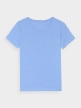 mini: Damski t-shirt z nadrukiem 4F 4FWMM00TTSHF1846 - niebieski (5)