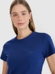mini: Damski t-shirt basic 4F 4FWMM00TTSHF2255 - granatowy (2)