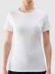 mini: Damski t-shirt basic 4F 4FWMM00TTSHF2255 - biały (4)
