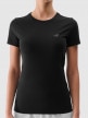 mini: Damski t-shirt basic 4F 4FWMM00TTSHF2255 - czarny (4)