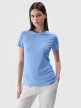  4F Damski tshirt basic 4F 4FWMM00TTSHF2255  niebieski Niebieski