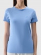 mini: Damski t-shirt basic 4F 4FWMM00TTSHF2255 - niebieski (5)