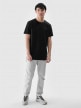 mini: Męski t-shirt basic 4F 4FWMM00TTSHM2256 - czarny (3)