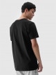 mini: Męski t-shirt basic 4F 4FWMM00TTSHM2256 - czarny (2)