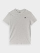 mini: Męski t-shirt basic 4F 4FWMM00TTSHM2256 - szary (5)