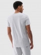 mini: Męski t-shirt basic 4F 4FWMM00TTSHM2256 - szary (3)