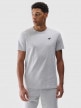 mini: Męski t-shirt basic 4F 4FWMM00TTSHM2256 - szary (1)