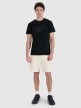 mini: Męski t-shirt z nadrukiem 4F 4FWMM00TTSHM2257 - czarny (3)