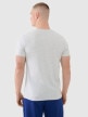 mini: Męski t-shirt basic 4F 4FWMM00TTSHM2657 - szary (3)