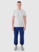 mini: Męski t-shirt basic 4F 4FWMM00TTSHM2657 - szary (5)