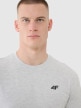 mini: Męski t-shirt basic 4F 4FWMM00TTSHM2657 - szary (4)