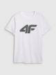 mini: Męski t-shirt z nadrukiem 4F 4FWMM00TTSHM2658 - biały (6)